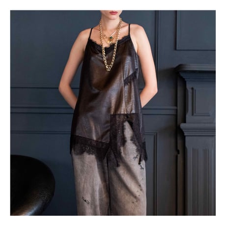 4/25 Instalive　AULA AILA　2026FW　LACE CAMISOLE SET PULLOVER　1263-08007