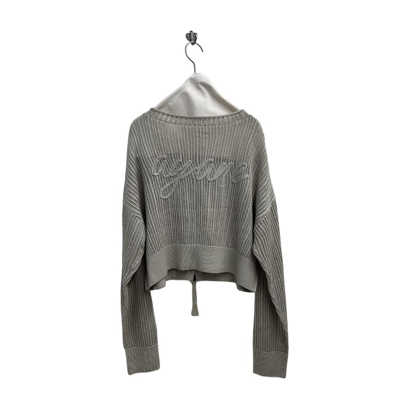 Instalive ayane 2026 summer コード刺繍ショート丈ニットブルゾン 8