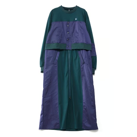 4/25 Instalive　AULA AILA　2026FW　I-LINE MILITARY LONG ONE-PIECE　1263-03045
