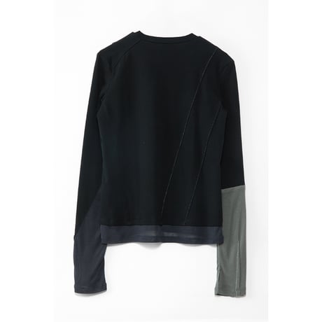 4/25 Instalive　AULA AILA　2026FW　COLOR BLOCK INNER　1263-08012