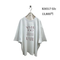 Instalive ayane 2026 summer ドッキングバックギャザーTシャツ　826517