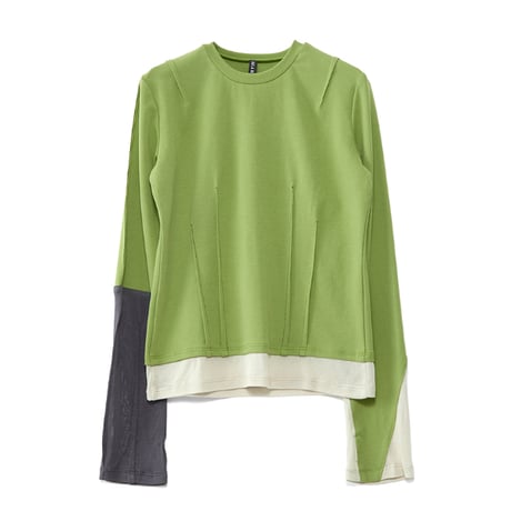 4/25 Instalive　AULA AILA　2026FW　COLOR BLOCK INNER　1263-08012