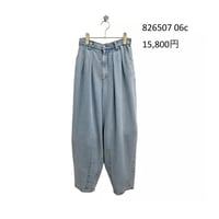 Instalive　ayane2026summer　テンセルデニムタックバレルレッグパンツ　826507
