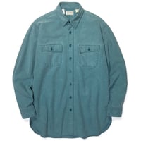 L.L. BEAN 80's SOLID COTTON SHIRT