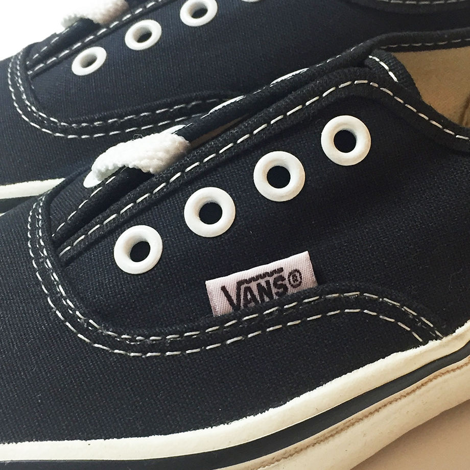 80s〜　VANS USA製 Authenticブラック デッドストック　B 80's VANS DEADSTOCK AUTHENTIC MADE IN USA BLACK