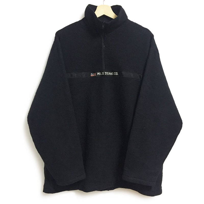POLO JEANS CO. HALF ZIP FLEECE JACKET | THE CHA
