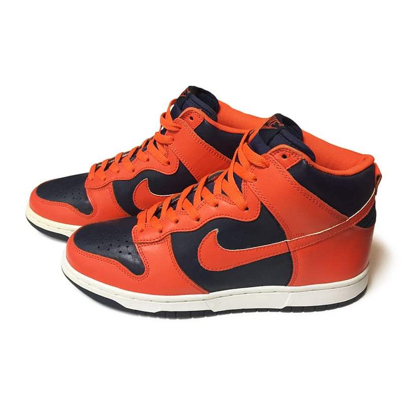 NIKE DEADSTOCK DUNK HIGH OBSIDIAN/COLLEGE ORANG NIKE DEADSTOCK DUNK HIGH OBSIDIAN/COLLEGE ORANG