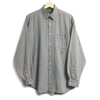 TOMMY HILFIGER B.D HOUNDSTOOTH CHECK SHIRT