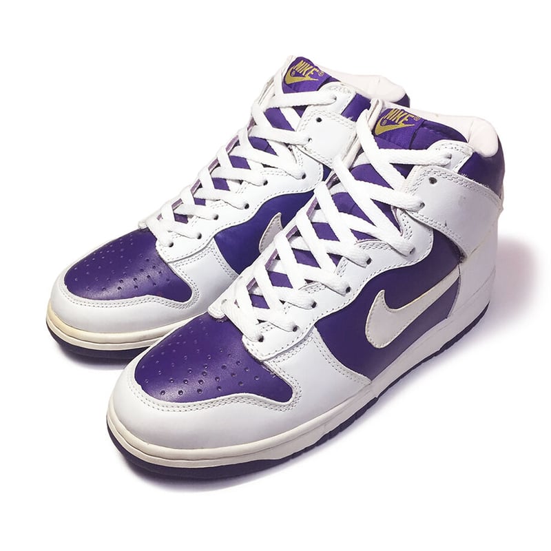 NIKE DEADSTOCK DUNK HIGH LE VARSITY PURPLE/WHIT