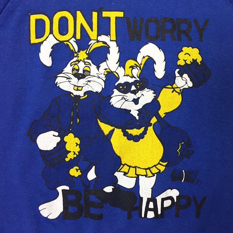 hime シルクスクリーン Don&#39;t worry. Be happy. Hime 作 『Don't worry Be happy シルクスクリーン』 ｜骨董品