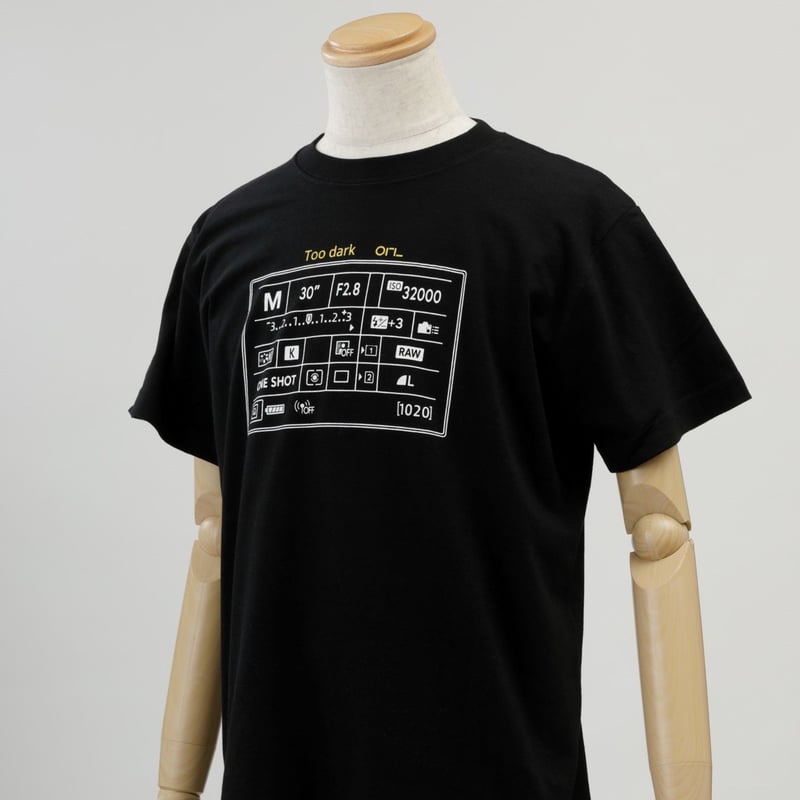 暗すぎTシャツ(5D) | KOKUA(CABINET- ONLINE SHOP) 暗すぎTシャツ(5D) | KOKUA(CABINET- ONLINE SHOP)