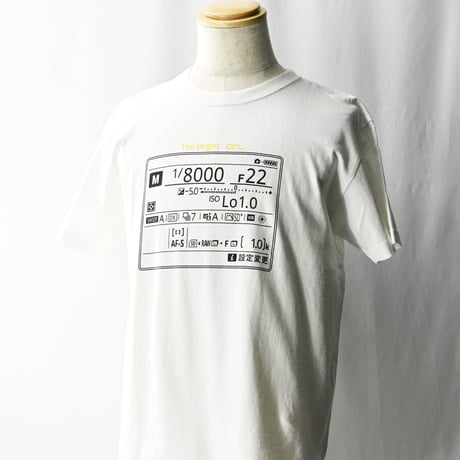 明るすぎTシャツ（D500）