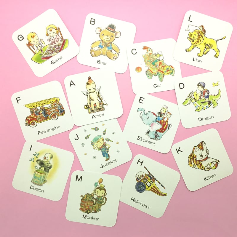 TOYS LANDなぞなぞABCかるた-Red- | TOYS LAND STORE