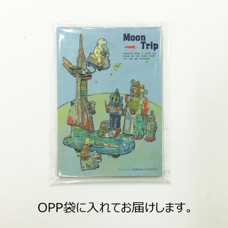 メモパッド 　Moon Trip