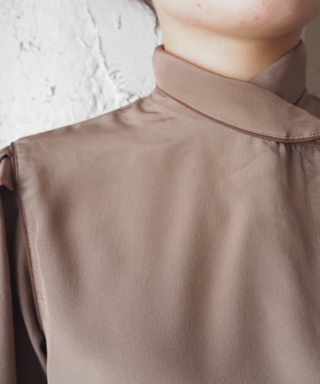 Piping Design Fly Front Shirt BR