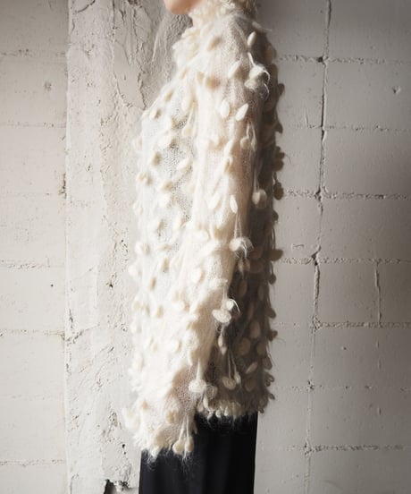 Looped Design Low Gauge Knit WH