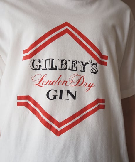 GILBEYS GIN Print Tee WH