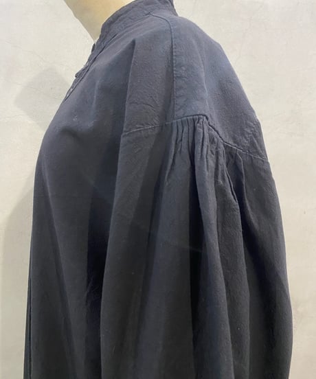 Band Collar Grandpa Shirt BK