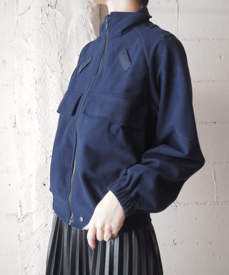 UK Police Stand Collar Zipup Jacket NV