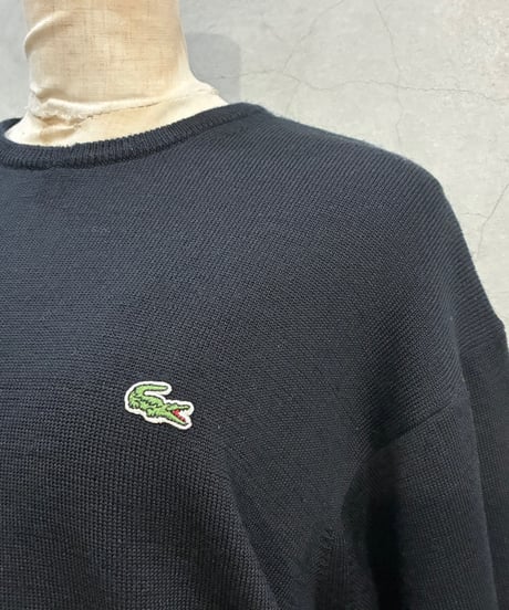 LACOSTE Crew Neck Knit BK