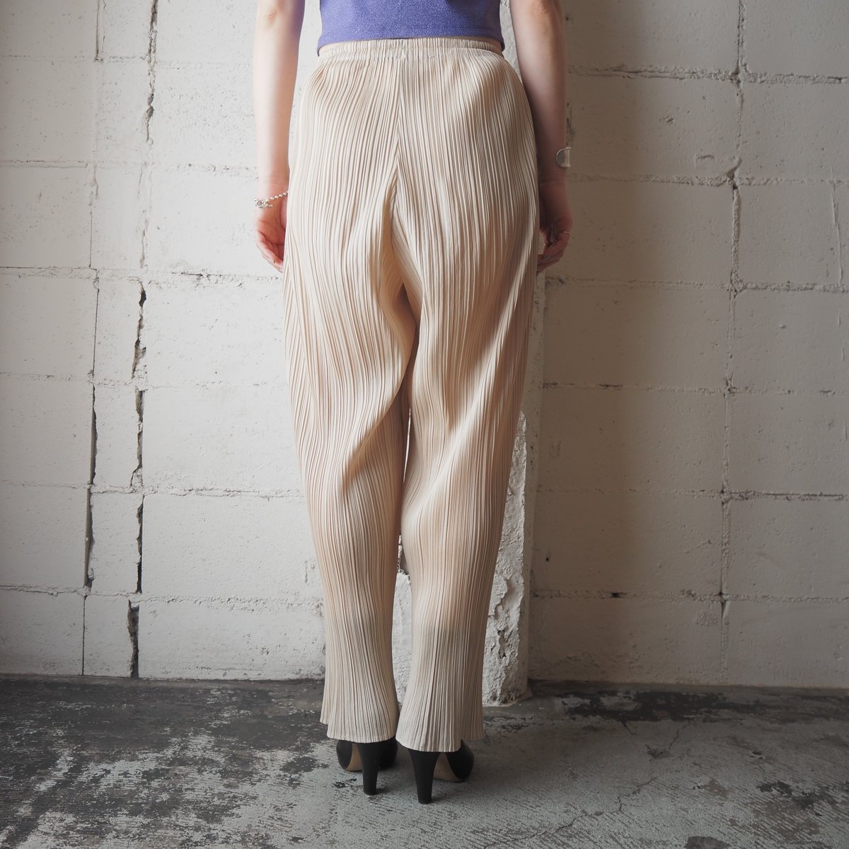 PLEATS PLEASE ISSEY MIYAKE Pleated Wide Pants B