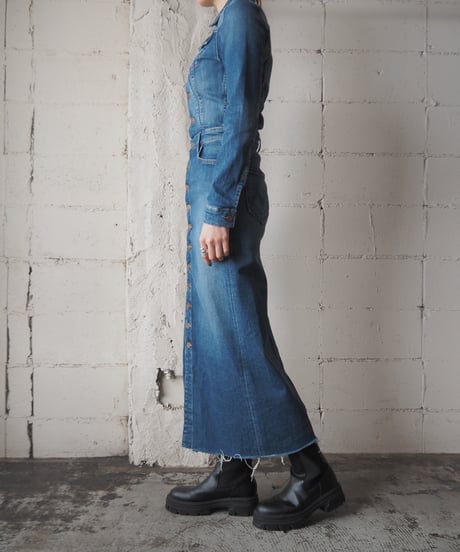 Denim Long Dress BL