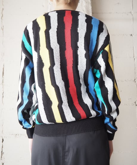 Stripe Knit BKGRREYE