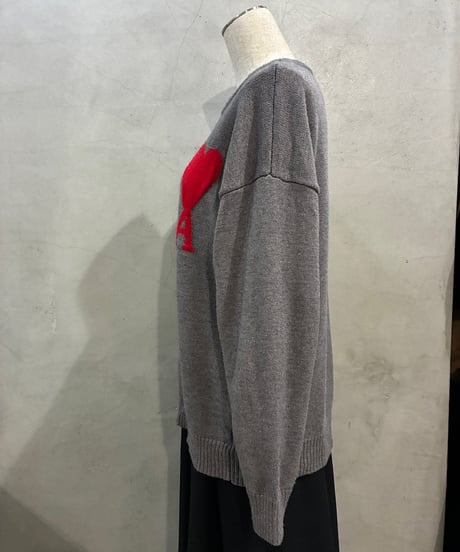 AMI PARIS Heart Knit GR