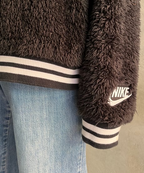 NIKE Bi-Color Boa Blouson BKWH