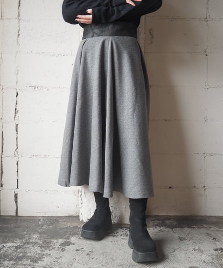 Waist Design Circular Skirt GR