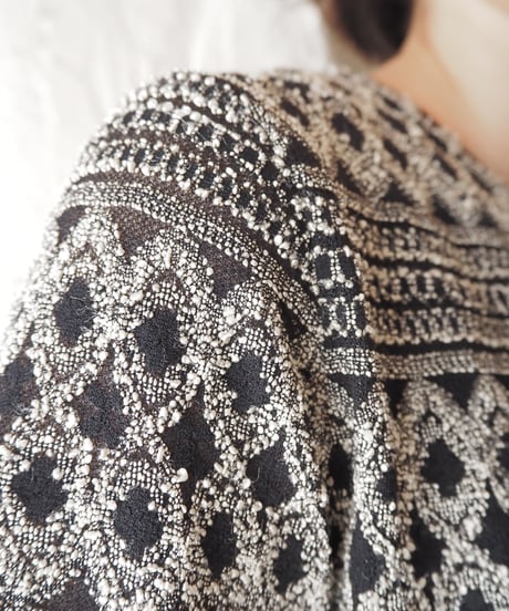 Sheer × Pattern Cutsewn BKBE