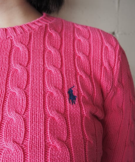 RALPH  LAUREN SPORT Cotton Cable Knit PI