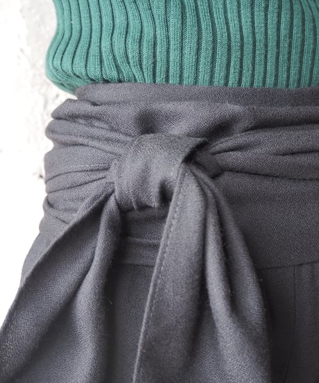 Belted Design Pants BK