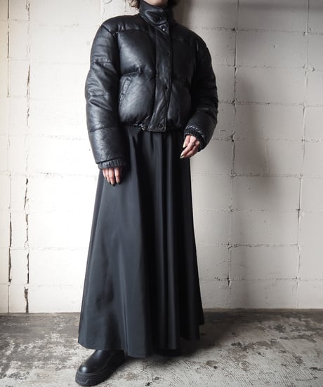 Leather Down Jacket BK