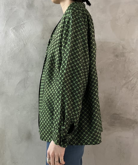 Boe Tie Pattern Blouse GN