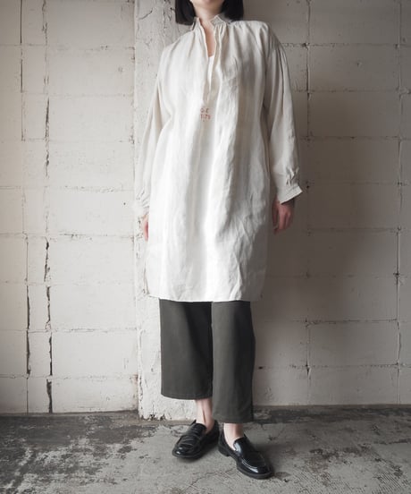 1920's Linen Long Shirt IV