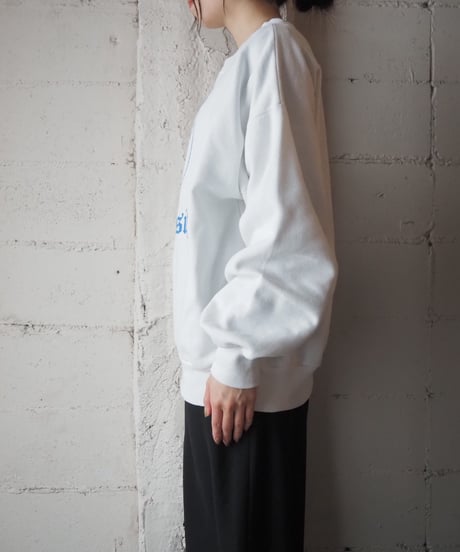 Oxford University Logo Sweat WH BL