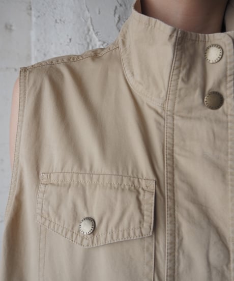 LAUREN Stand Collar Work Vest BE