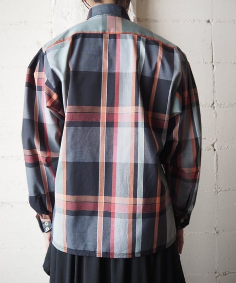 Tuck Sleeve Check Shirt GRPI