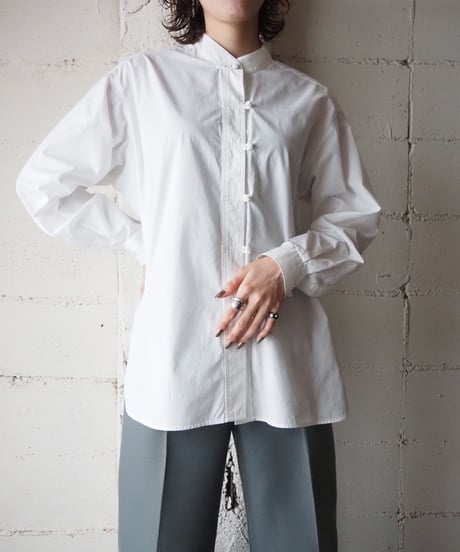 Cotton China Shirt WH