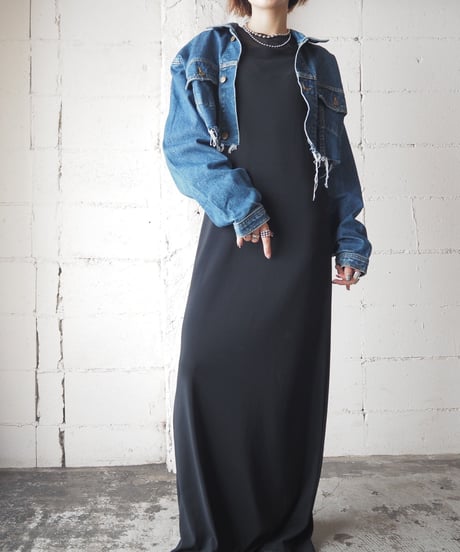 Remake Cutoff Denim Jacket NV