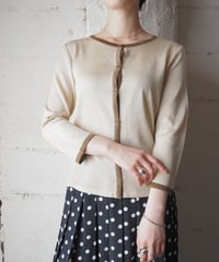 La Mode BALENCIAGA Bi-color Cardigan BE BR
