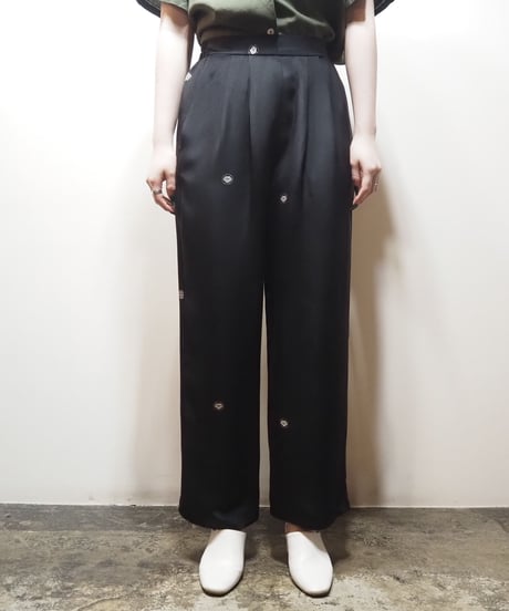 Pattern Easy Pants BK WH