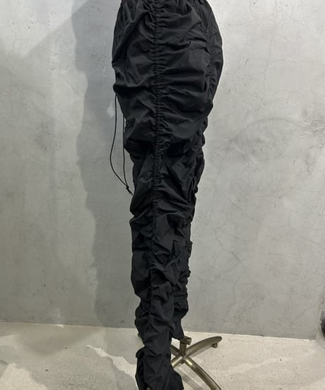 Many Drawstring Design Pants BK