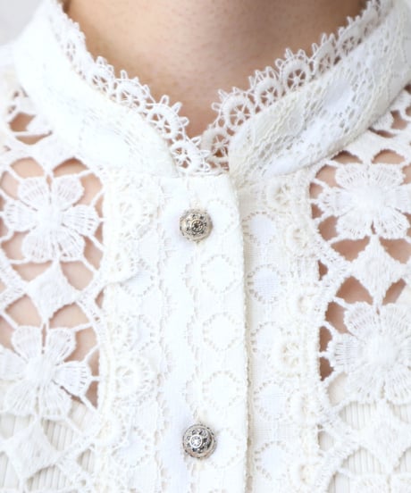 Tyrolean Lace Blouse WH