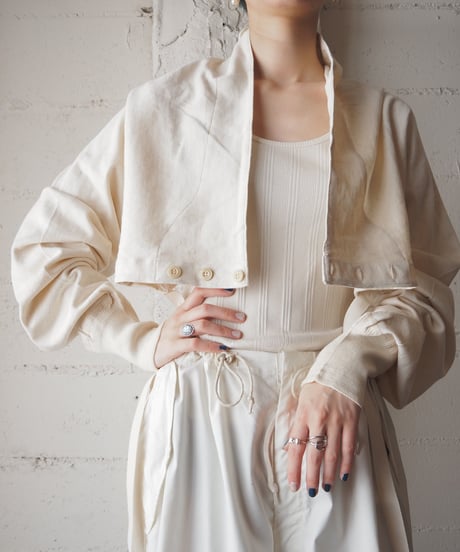 【Orfeo REMAKE】1950's France Military Underpants Cardigan IV