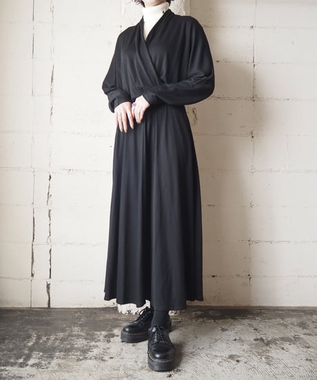Dolman Sleeve Cachecoeur Dress BK