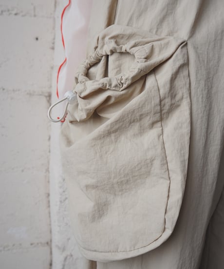 Shirring Easy Cargo Pants BE