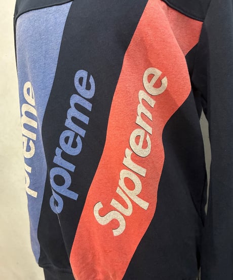 Supreme Logo Print Sweat NVBLRE