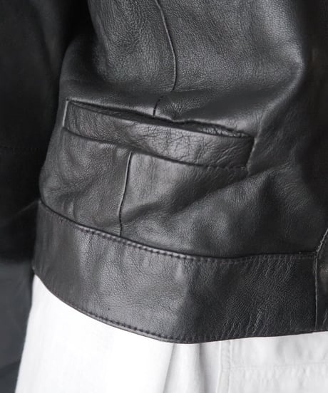 Colorless Leather Jacket BK